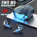 M5 TWS For Gamers 3.5mm Gaming Headset Games Earphones